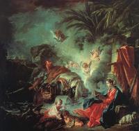 Boucher, Francois - The Rest on the Flight into Egypt